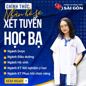 Trường Cao đẳng Y Dược Sài Gòn lấy bao nhiêu điểm năm 2024?